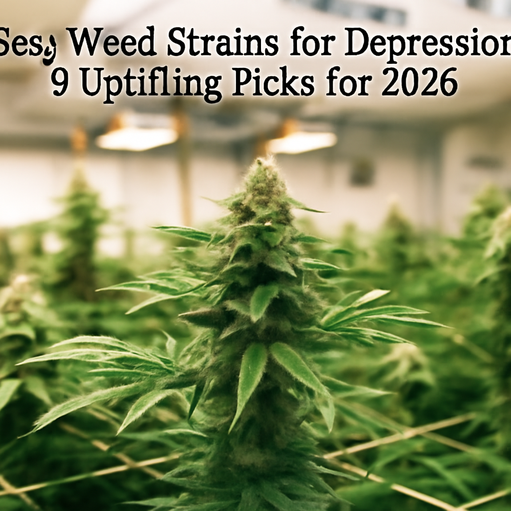Best Weed Strains for Depression: 8 Uplifting Picks for 2026