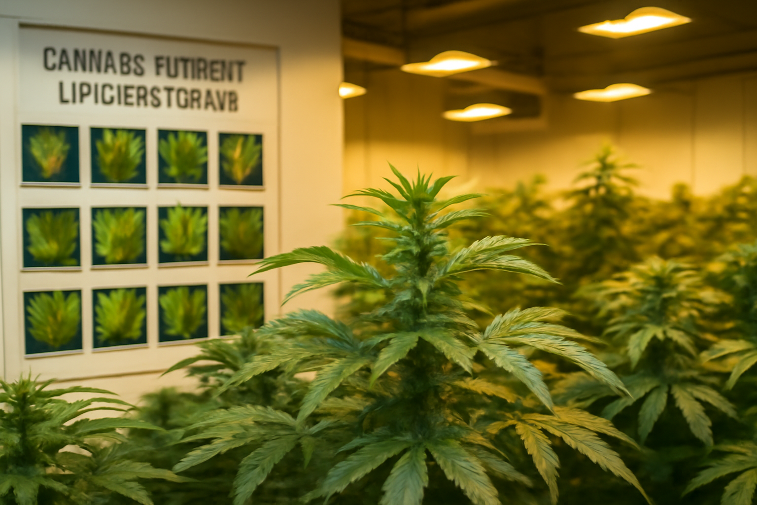 Cannabis Nutrient Deficiency Chart