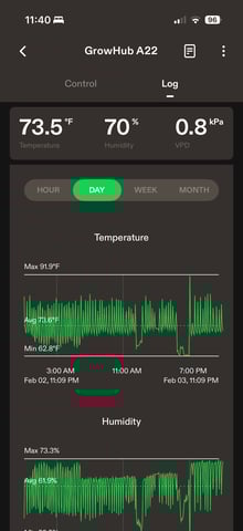 Grow #2 — vegetative, day 46