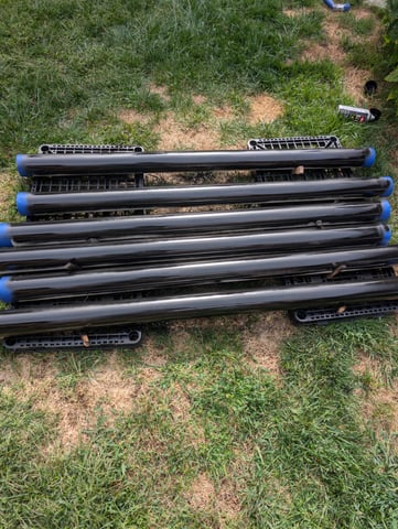 outdoor hydro ladder — vegetative, day 119