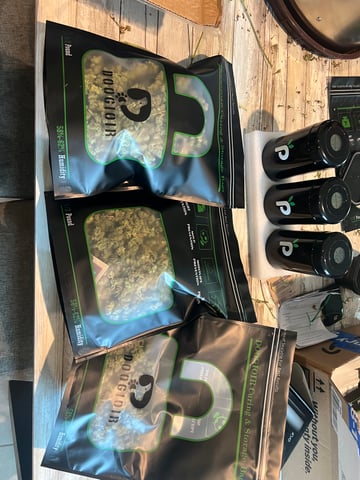 First ever grow — harvest, day 43