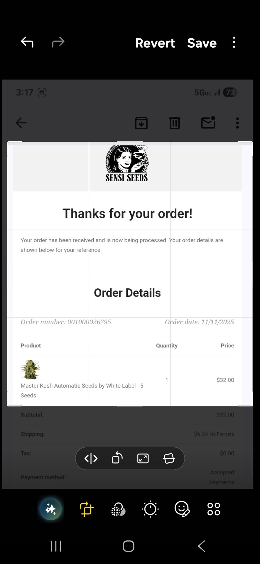 True Living Organics Aloha Style Master Kush Auto