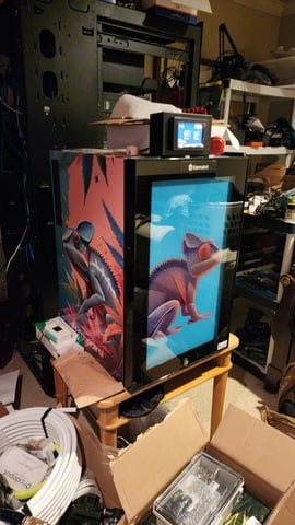 3rd run, 8 plant mom hunt - indoor top fed DTW with rockwool — harvest, day 158