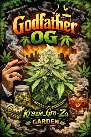 1st Ever Grow (GodFather OG) (Coco) — flower, day 127