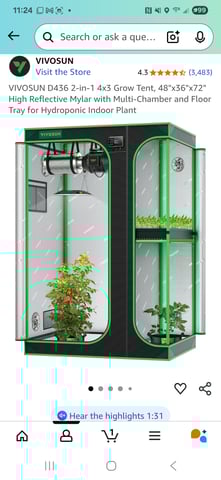 MOTHER ROOM — grow_setup, day 1