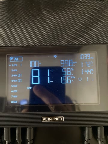 3rd grow — vegetative, day 7