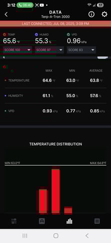 BLACKCHERRY SHERB — harvest, day 99