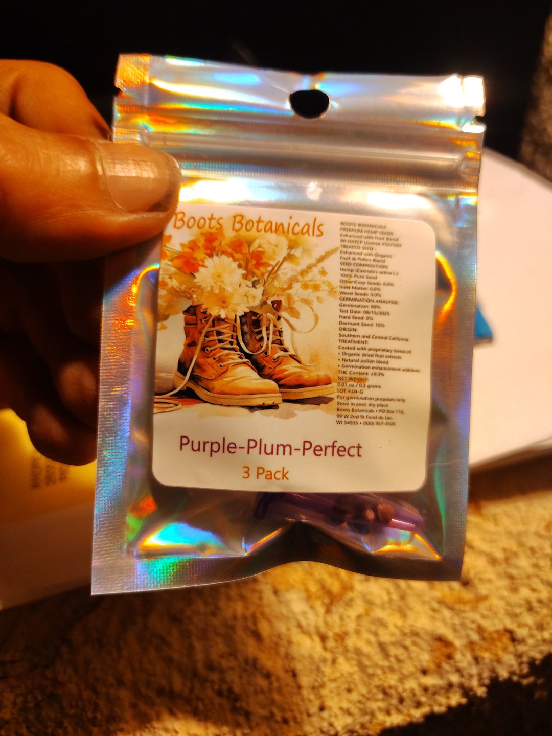 Purple Plum Perfect 💜 & 2 Grape Runtz 🍇 Mainlining garden. 