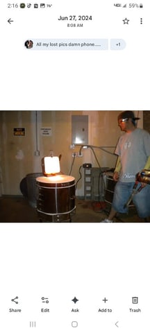 Blueberry critical kush x purple peyote wifi  and one L.a kush cake . — seedling_rooting, day 2