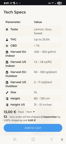 Fast Buds - Purp Lemonade — germination, day 1