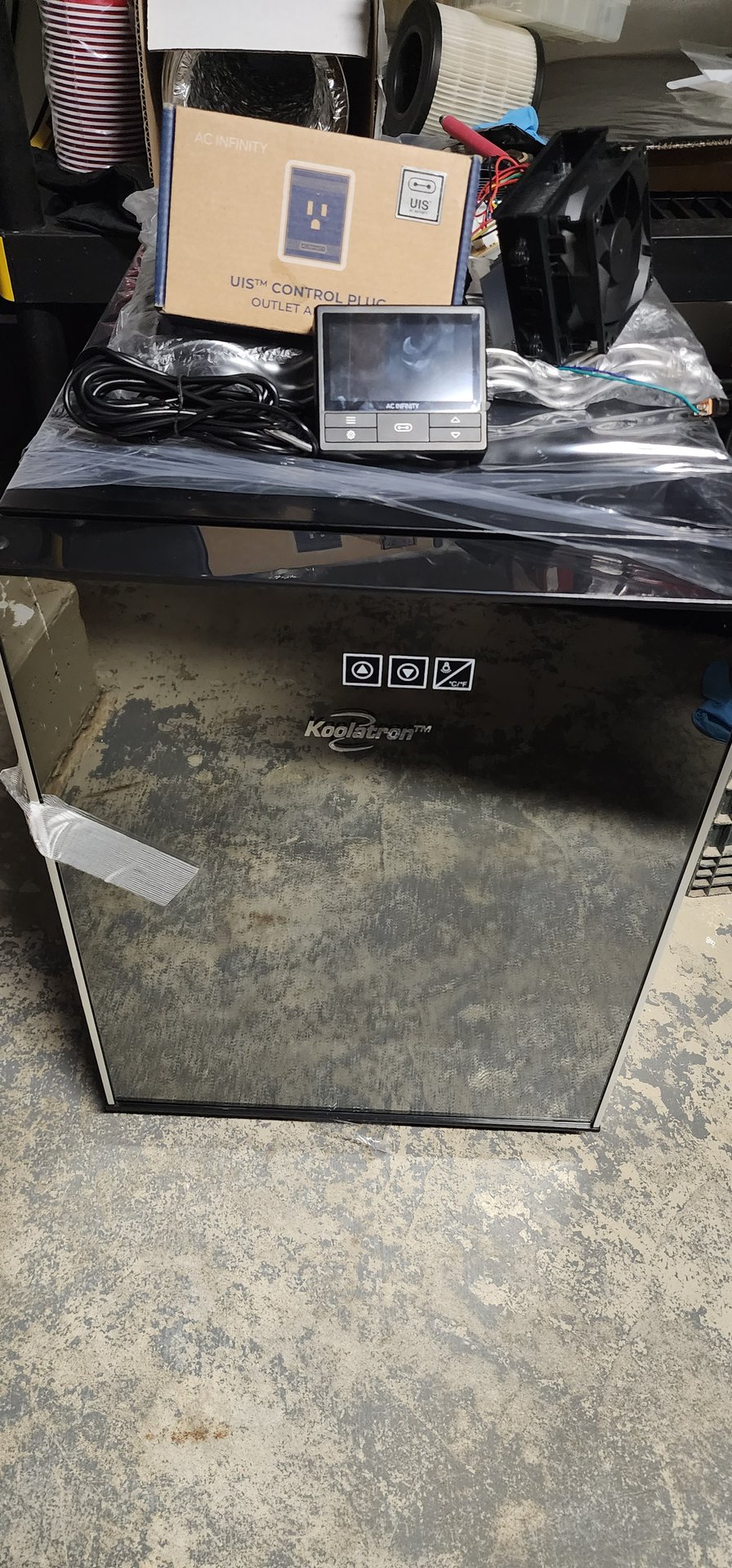 DIY cannatrol dry/curing chamber 